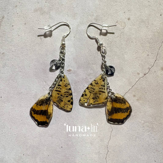 Himalayan Jester Wing Earrings