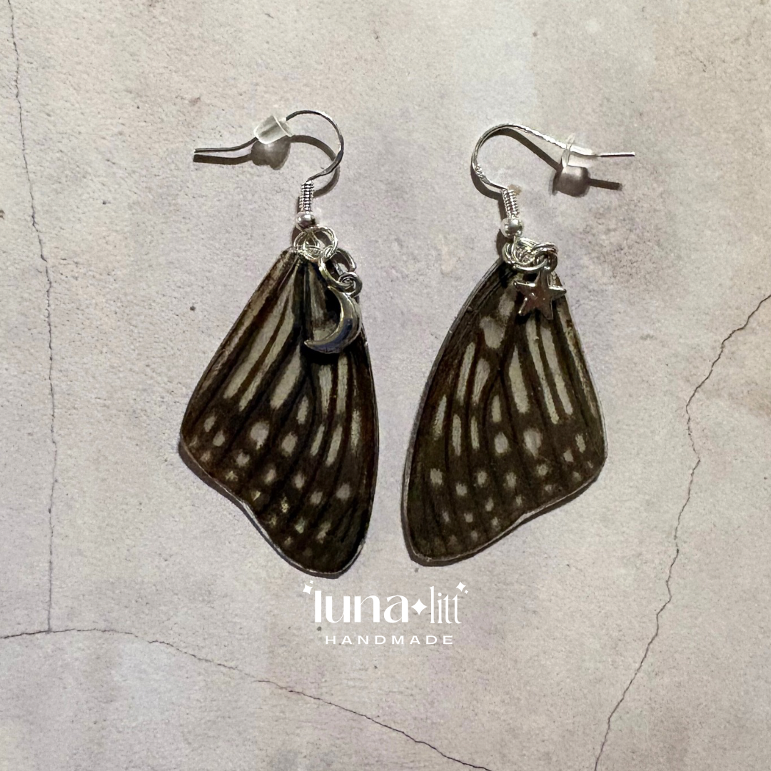Swallowtail Wing Earrings