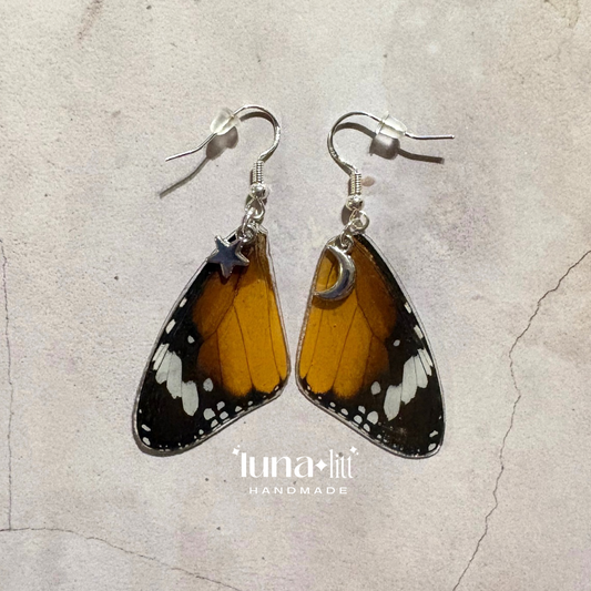 Monarch Wing Earrings